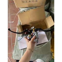 Bộ tay phanh dầu xe điện độ.trái phải(combo bộ) 3