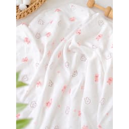 Khăn Tắm Sợi Tre 2 Lớp 80x100cm Cho Bé - Khăn Bamboo Mềm Mịn Không Xù Lông, Thấm Hút Tốt, Khăn Quấn Sơ Sinh Bé Trai Bé G 4