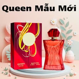 Nước hoa nữ Queen 100ml mẫu cũ và Queen 100ml mẫu mới 3