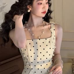 ĐẦM BI DÁNG DÀI CỔ U THANH LỊCH SNAG CHẢNH XUKADRESS 5