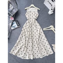 ĐẦM BI DÁNG DÀI CỔ U THANH LỊCH SNAG CHẢNH XUKADRESS 9
