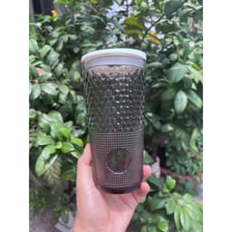LY THUỶ TINH VÂN KIM CƯƠNG NESCAFE 600ML 5