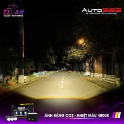 Đèn trợ Titan Moto M30 Utra V2 chính hãng, đèn trợ sáng xe máy, ô tô, hiệu suất cao chiêu xa 95W lỗi 1 đổi 1 trong 3 năm 8