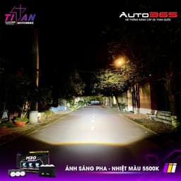 Đèn trợ Titan Moto M30 Utra V2 chính hãng, đèn trợ sáng xe máy, ô tô, hiệu suất cao chiêu xa 95W lỗi 1 đổi 1 trong 3 năm 9