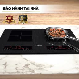 Bếp đôi điện từ Nagakawa NK2C03M | Nhập khẩu từ Malaysia | Mặt kính chống trượt | Bảo hành 5 năm tại nhà 4
