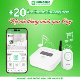 Chuông Cửa Thông Minh HUNONIC NOKA – An ninh tối ưu – Bảo mật 2