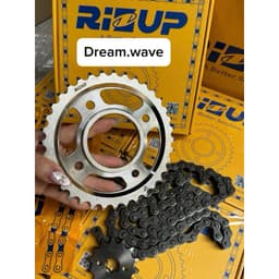 Nhông xích (nhông sên đĩa) rizup ắc đúc 6