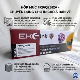 Hộp Mực Eko Ink 12A Q2612A Cho Canon LBP2900 LBP3000 HP1010 HP1020 In Đậm Nét MIVDO 2