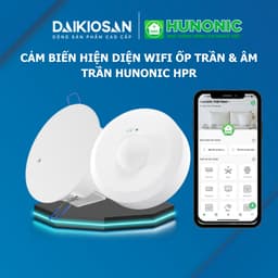 Cảm biến hiện diện âm trần ốp trần Hunonic HPR 1