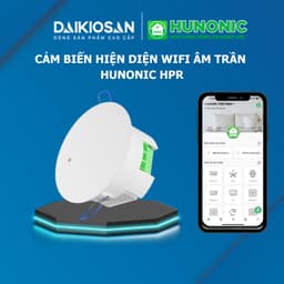 Cảm biến hiện diện âm trần ốp trần Hunonic HPR 2