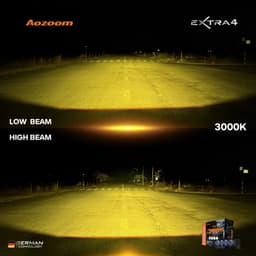 Bi Led trợ sáng Aozoom EX4 3.0 Inch công suất 60W-108W (±2W) bi cầu LED hàng chính hãng lỗi 1 đổi 1 trong vòng 3 năm 6