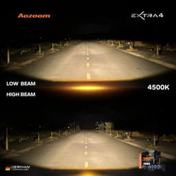 Bi Led trợ sáng Aozoom EX4 3.0 Inch công suất 60W-108W (±2W) bi cầu LED hàng chính hãng lỗi 1 đổi 1 trong vòng 3 năm 4