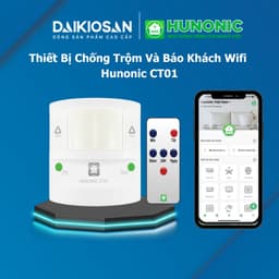 Thiết Bị Chống Trộm Và Báo Khách Đa Năng Hunonic CT01 1