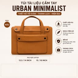Túi Đựng Laptop 13-16 Inch XZ ST107 | Chống Nước | Siêu Nhẹ | Phong Cách Urban Minimalist 1