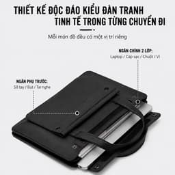 Túi Đựng Laptop 13-16 Inch XZ ST107 | Chống Nước | Siêu Nhẹ | Phong Cách Urban Minimalist 5