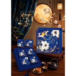 BÁN LẺ HỘP ĐỰNG BÁNH TRUNG THU DẠ NGUYỆT LAM 4 BÁNH CAO CẤP – SET 10/20/30 HỘP (KHÔNG KÈM BÁNH) 2