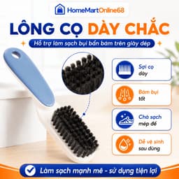 HM10678 Bàn Chải Chà Giày Mini Đa Năng Tay Cầm Dài Nhiều Màu HM68 2
