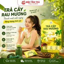Trà Cây Rau Mương Chè dây Nấm Linh Chi nước trà tốt cho dạ dàyhp(30TÚI LỌC)/1HỘP 6