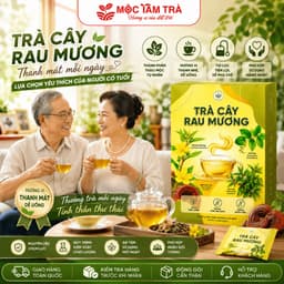 Trà Cây Rau Mương Chè dây Nấm Linh Chi nước trà tốt cho dạ dàyhp(30TÚI LỌC)/1HỘP 9