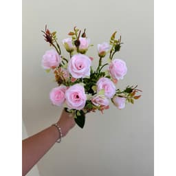 combo 3 nhánh hoa Hồng SOPHIA ( hoa hồng tỉ muội) làm bó hoa, giỏ quà, nhánh hoa đã có lỗ... 6