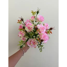 combo 3 nhánh hoa Hồng SOPHIA ( hoa hồng tỉ muội) làm bó hoa, giỏ quà, nhánh hoa đã có lỗ... 9