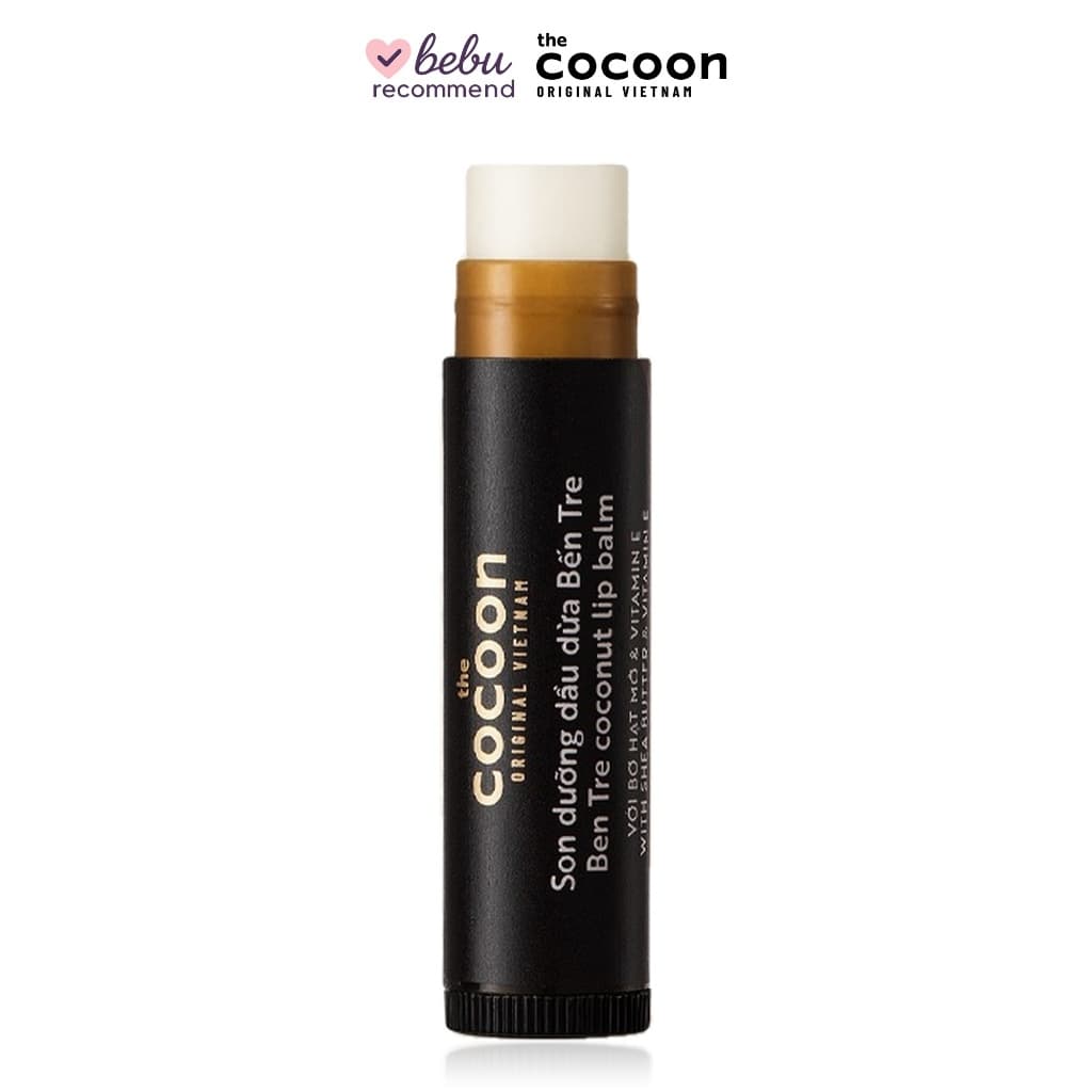 [GIFT DEAL] Son Dưỡng Ẩm Môi Dầu Dừa Bến Tre Cocoon Coconut Lip Balm 5g