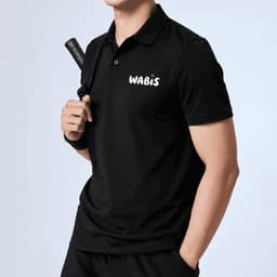 Áo Polo WABIS Nam Nữ Form Regular Cao Cấp, Áo Thun Có Cổ Màu Đen Basic Dễ Phối Đồ Size S-3XL 4