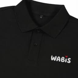 Áo Polo WABIS Nam Nữ Form Regular Cao Cấp, Áo Thun Có Cổ Màu Đen Basic Dễ Phối Đồ Size S-3XL 7
