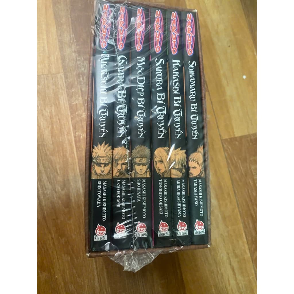 (seal) Boxset full bộ 6q vở naruto bí truyền
