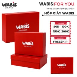 Hộp Quà Tặng WABIS Cao Cấp – Hộp Giấy Cứng Premium, Phù Hợp Đóng Gói Dép WABIS & Quà Tặng 1