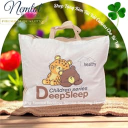 🆒NẰM MÁT🆒Bộ Nệm Gối Băng Lạnh Cao Cấp Cho Bé Mát Lạnh, Êm Ái, Tặng Kèm Túi Đựng - Nemtot Bedding 9