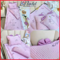 ❄️MÁT LẠNH❄️Bộ Nệm Gối Cho Bé Đi Học Vải Băng Lạnh Cao Cấp, Tặng Kèm Túi Đựng - Nemtot Bedding 6