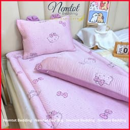 🆒NẰM MÁT🆒Bộ Nệm Gối Băng Lạnh Cao Cấp Cho Bé Mát Lạnh, Êm Ái, Tặng Kèm Túi Đựng - Nemtot Bedding 8