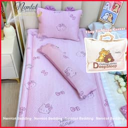 🆒NẰM MÁT🆒Bộ Nệm Gối Băng Lạnh Cao Cấp Cho Bé Mát Lạnh, Êm Ái, Tặng Kèm Túi Đựng - Nemtot Bedding 5