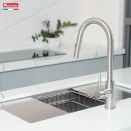 Chậu rửa bát 1 hố Konox 8644SU Dekor | Hàng chính hãng 5
