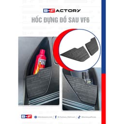 Khay Đựng Đồ Hốc Cốp Sau VinFast VF6 (B-Factory) Hộp Để Đồ 2 Bên Cốp Xe VF6 Nhựa ABS Vân Nhám Có Ship Hỏa Tốc 2