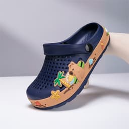Dép Sục Trẻ Em Hình Hoạt Hình Cao Cấp - Dép quai hậu Bé Trai Bé Gái Chống Trơn Trượt Đi Học Đi Chơi 4