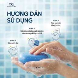 【Mua 1 tặng 1】Soap Tắm Trắng Sáng Da Hỗ Trợ Sáng Da, Mờ Thâm, Cải Thiện Thâm Mụn Lưng Body 65g - Tặng Túi Tạo Bọt - Many 3
