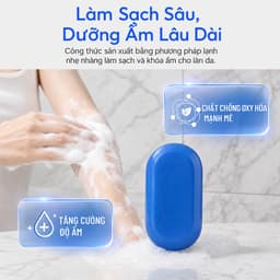 【Mua 1 tặng 1】Soap Tắm Trắng Sáng Da Hỗ Trợ Sáng Da, Mờ Thâm, Cải Thiện Thâm Mụn Lưng Body 65g - Tặng Túi Tạo Bọt - Many 4