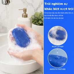 【Mua 1 tặng 1】Soap Tắm Trắng Sáng Da Hỗ Trợ Sáng Da, Mờ Thâm, Cải Thiện Thâm Mụn Lưng Body 65g - Tặng Túi Tạo Bọt - Many 7