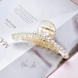 Kẹp tóc ngọc trai 4 dáng sang trọng thanh lịch xu hướng Đồ xinh Vân Lee - MS065 1