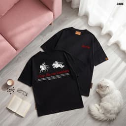 Áo Thun HY KORÉ War Horse 3406 Form Rộng Localbrand Oversize Unisex Vải Cotton 75% Nam Nữ Mặc Đẹp 4