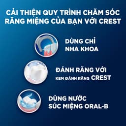 Kem đánh răng Crest Plus Whitening Baking Soda & Peroxide 161g SKINCARESHOP 3