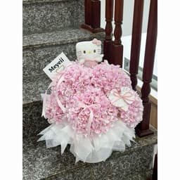 Gấu Bông Kitty Có Cánh Tiên Móc Khoá 2