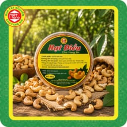 Hạt Điều Rang Muối Xếp Mêka 500g - Quà Tây Nguyên 1