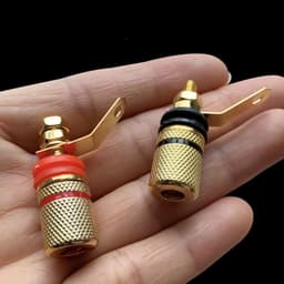 (2 Cái) Cọc loa kim loại 4mm Phụ Kiện âm thanh DIY - 1