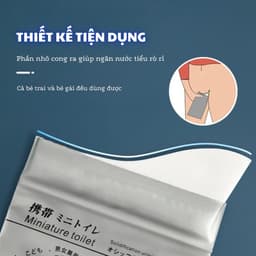 Set 2 Túi Tiểu Vệ Sinh Di Động 700ml Dùng 1 Lần | Du Lịch, Xe Hơi, Khẩn Cấp, Dã Ngoại 4