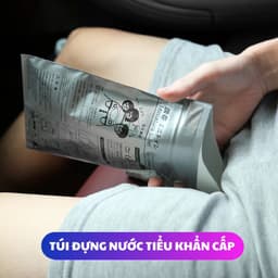 Set 2 Túi Tiểu Vệ Sinh Di Động 700ml Dùng 1 Lần | Du Lịch, Xe Hơi, Khẩn Cấp, Dã Ngoại 1