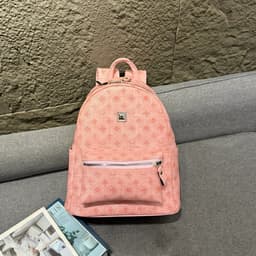 Balo Nam Nữ Size 40 Quai Bản To Họa Tiết Monogram Cao Cấp – Balo Đi Học, Đi Chơi, Du Lịch Thời Trang Hàn Quốc 2
