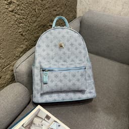 Balo Nam Nữ Size 40 Quai Bản To Họa Tiết Monogram Cao Cấp – Balo Đi Học, Đi Chơi, Du Lịch Thời Trang Hàn Quốc 3